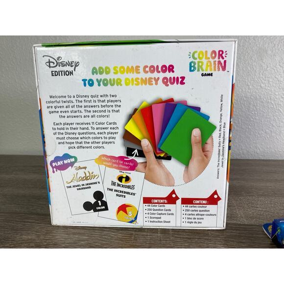 Disney Edition Color Brain Board Game Bundle for Kids & Families - Picture 7 of 10
